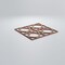 Ekena Millwork Medium Fleetwood Decorative Fretwork Wood Wall Panels, Walnut, 15 3/8"W x 15 3/8"H x 3/8"T WALW16X16X0375FLTWA - alternate 5